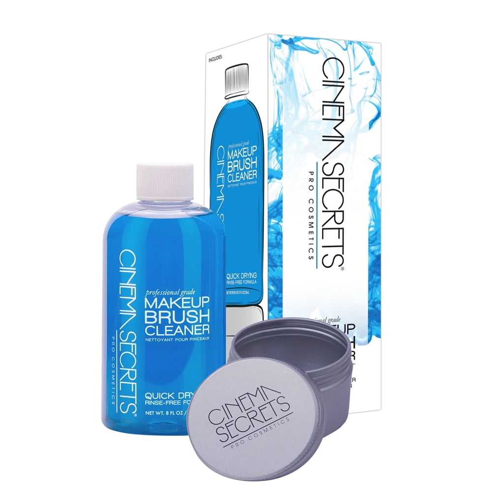 Cinema Secrets Makeup Brush Cleaner Pro Starter Kit - Original Blue Vanilla - 8oz