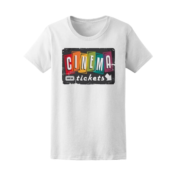 Cinema Tickets T-Shirt Men -Image by Shutterstock, Male x-Large