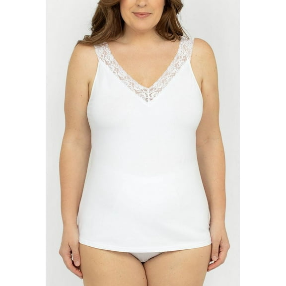 Cinema Women's Missy Reversible Lace Neckline Camisole