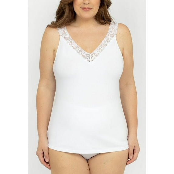 Cinema Women's Missy Reversible Lace Neckline Camisole