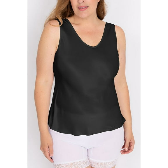 Cinema Women's Missy Scoop Neck Satin Camisole