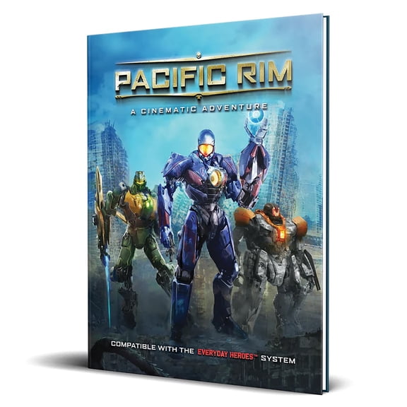 Cinematic Adventure: Pacific Rim - Expansion RPG Hardback Book For The Everyday Heroes Core Rulebook, d20 5e Compatible