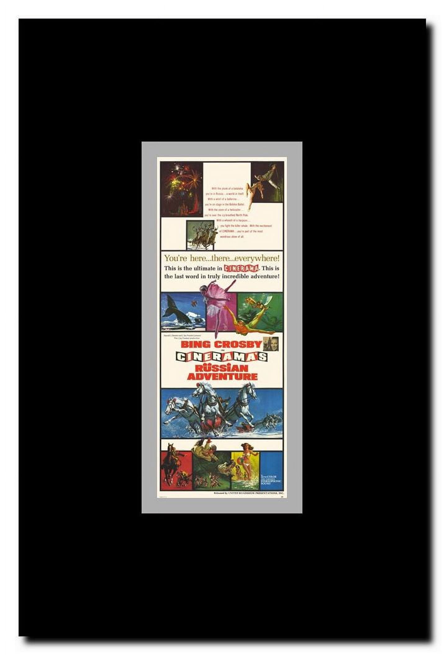 Cinerama's Russian Adventure Framed Movie Poster