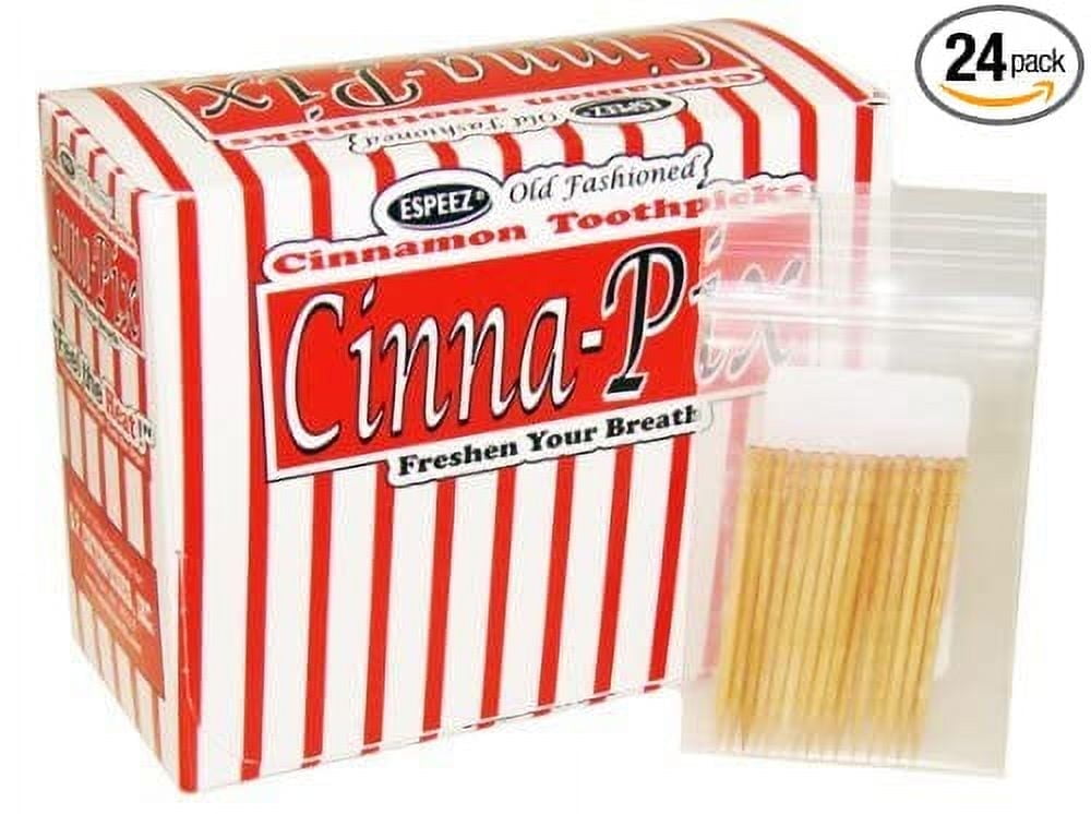 Cinna-Pix Cinnamon Toothpicks - 360 Sticks - Walmart.com