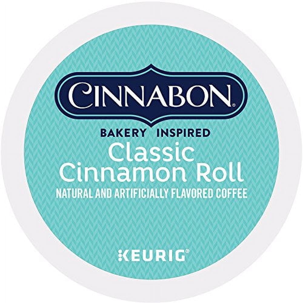 Cinnabon Cinnamon Roll Classic Coffee Keurig K-Cup Coffee Pods, 24 Count