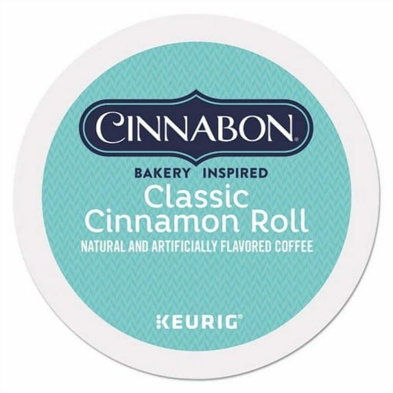 Cinnabon Classic Cinnamon Roll Coffee K-Cups, 24/box | Bundle of 10 Boxes