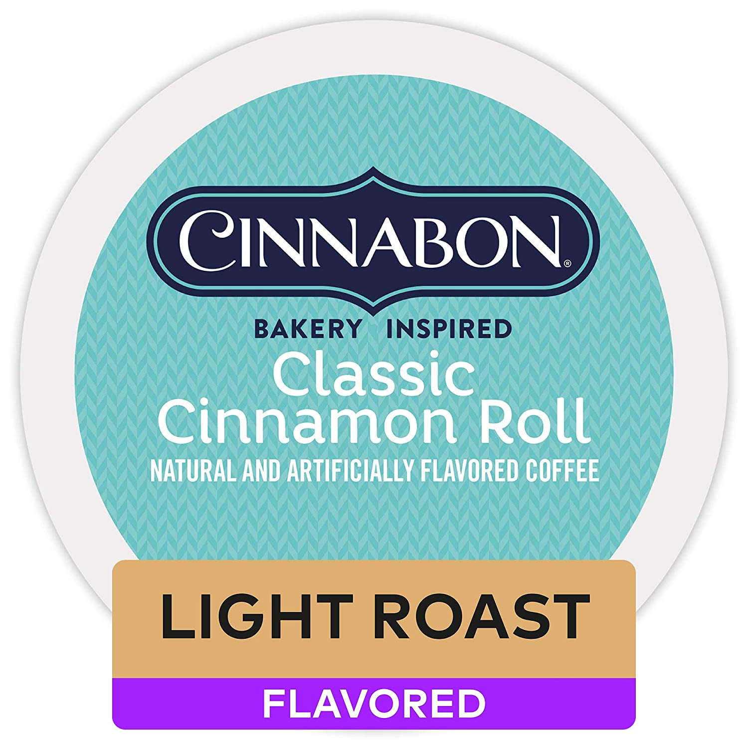Cinnabon Classic Cinnamon Roll Keurig Single-Serve K-Cup Pods, Light Roast Coffee, 12 Count (Pack of 1)
