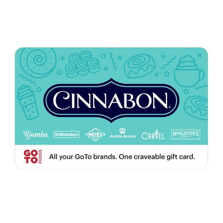 Cinnabon - $25 Gift Card [Digital]