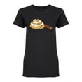 thumbnail image 1 of Cinnabon Shaped Tee Women's -Image by Shutterstock, 1 of 2