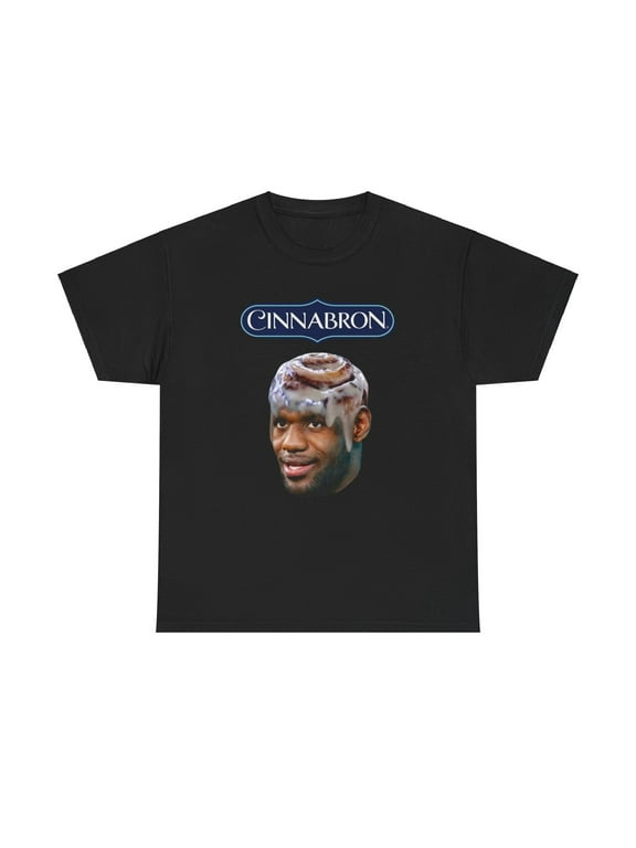 Cinnabron Vintage Tshirt, Lebron James Meme Shirt, Funny Basketball Tee ...