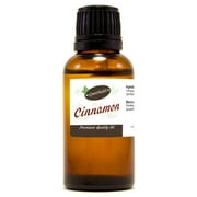 Cinnamon Bark Nature Identical Oil - 1 fl oz - Amber Glass Bottle w/ Euro Dropper - GreenHealth