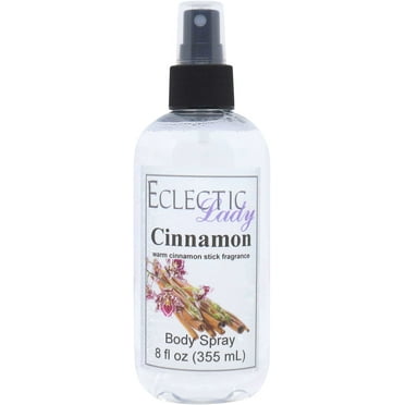 Cinnamon Body Spray, Eclectic Lady, Hydrating Mist, Unisex, 8 oz