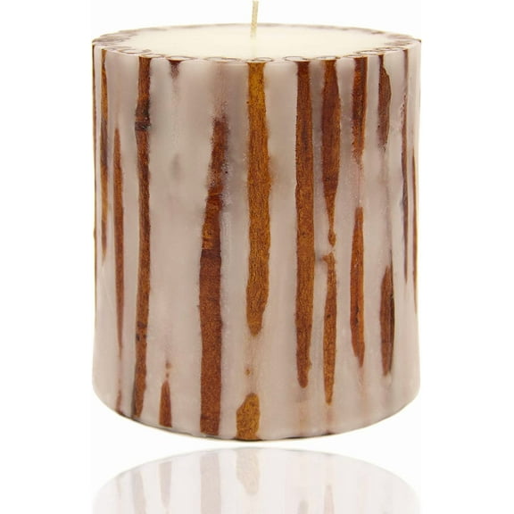 Cinnamon Botanical Candle | 5 x 5 inch | Handmade in USA | 100+ Hours Scented Burn