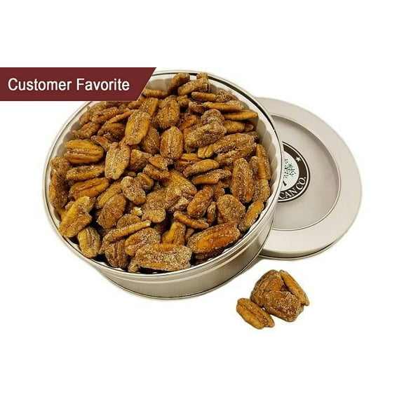 Cinnamon Candied Pecans - Gift Tin