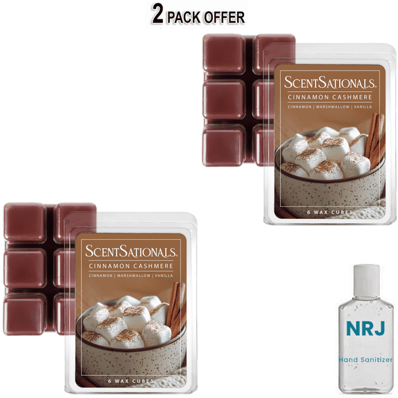 Cinnamon Cashmere Scented Wax Melts, ScentSationals