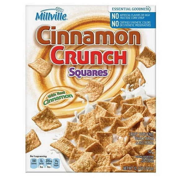 Millville Cinnamon Crunch Squares, 19.3 oz