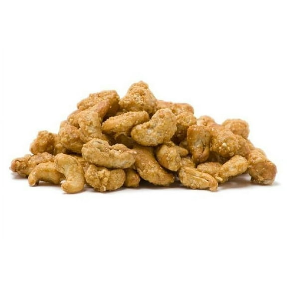 Cinnamon Flavored Toffee Covered Nuts Cashews, 5 lbs