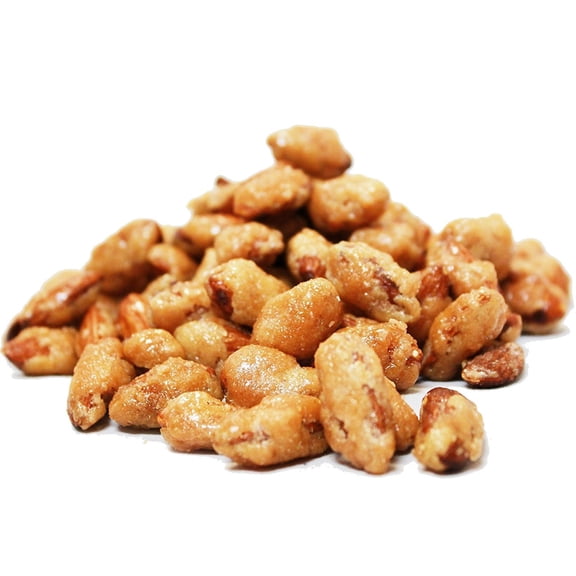 Cinnamon Flavored Toffee Covered Nuts by It's Delish, Toffee Mixed Nuts, 5 lbs Bulk