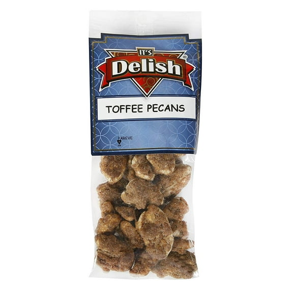 Cinnamon Flavored Toffee Covered Pecans by It's Delish, 12 Oz Bag