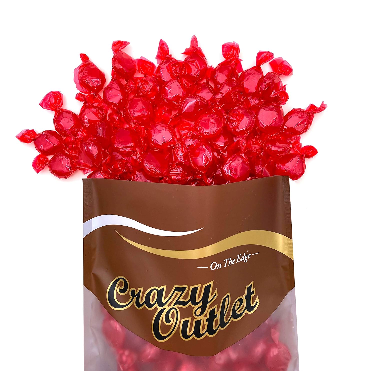 Cinnamon Hard Candy Discs, Individually Wrapped Bulk Pack 2 Lbs