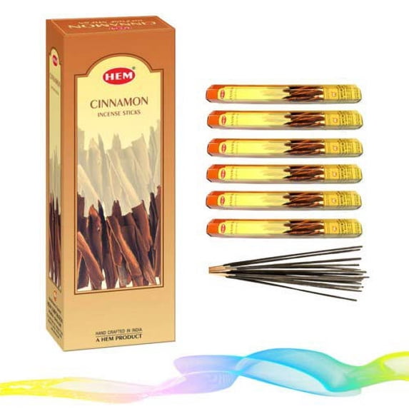 Cinnamon Hem Incense 12 x 20 Stick Box, 240 Sticks