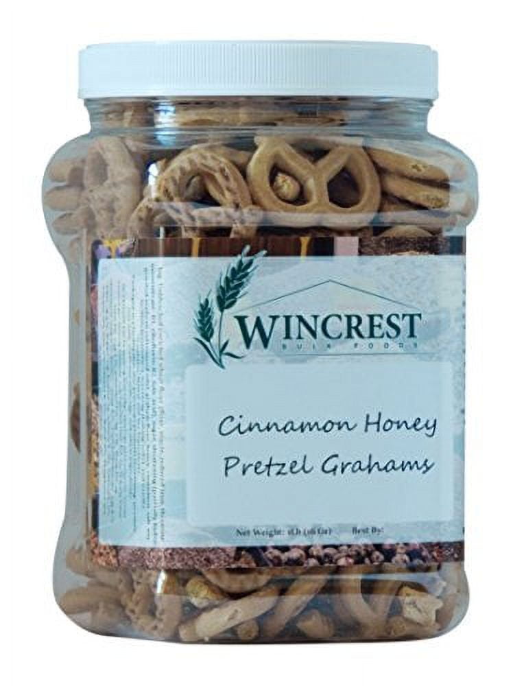 Cinnamon Honey Pretzels Grahams 1 Lb Tub