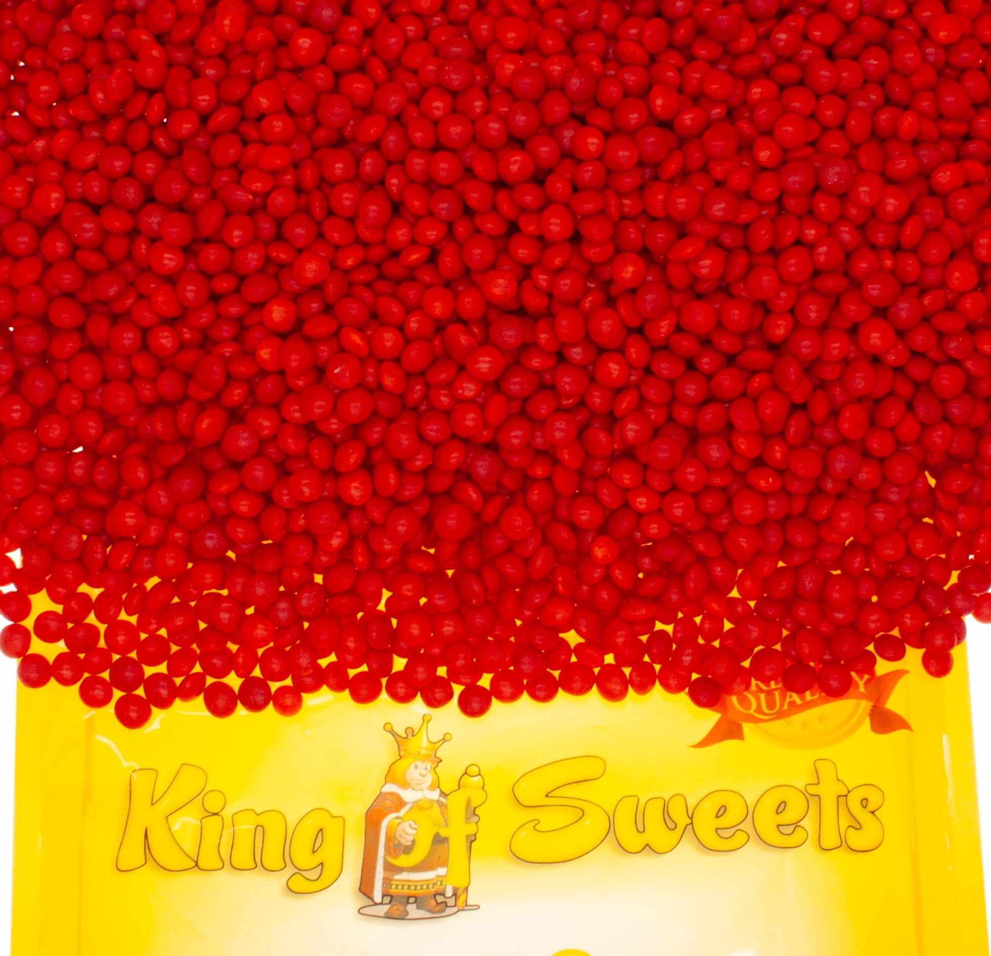 Cinnamon Imperials 5 Pounds Cinnamon Hard Candy Resealable Bag in a Bulk King of Sweets Bag