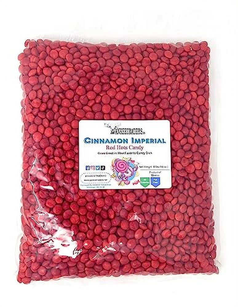 Cinnamon Imperials Candy, Red Hots, 4 POUND BULK, Valentines, Weddings