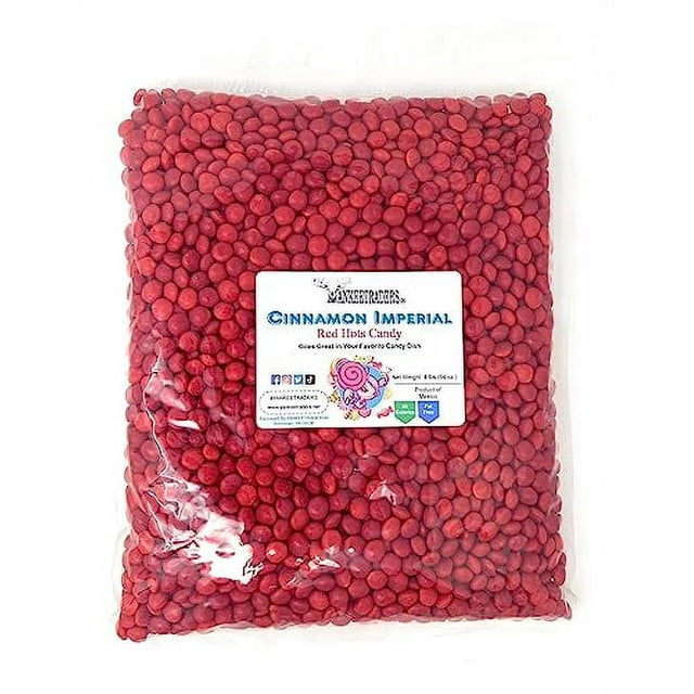 Cinnamon Imperials Candy, Red Hots, 4 POUND BULK, Valentines, Weddings