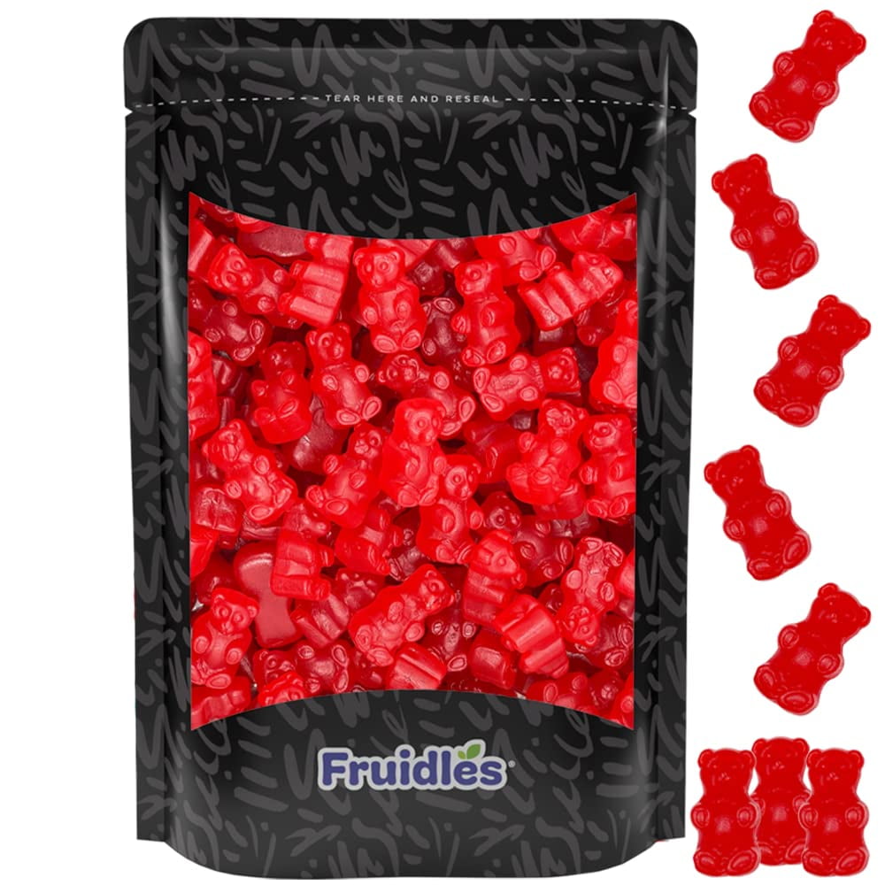 Cinnamon JuJu Bears Jelly, Delicious Gummy Candy, Fun and Festive Holiday Snacking, Party Favor