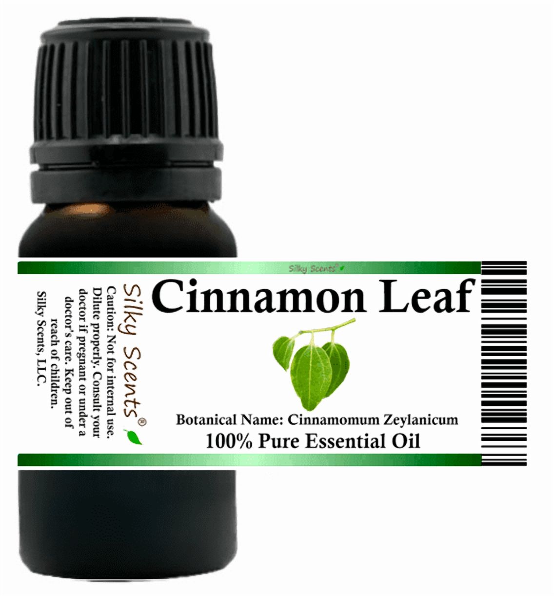 Cinnamon Leaf Essential Oil 15 ml (1/2 fl oz) - 100% Pure and Natural by Silky Scents