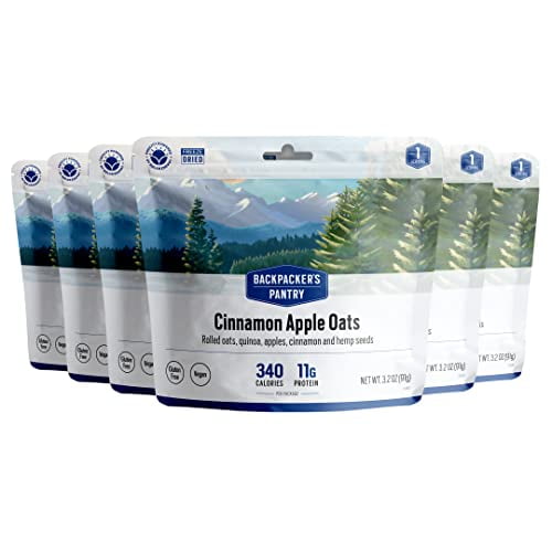 Cinnamon Oats - Freeze Dried Backpacking Camping Food - Emergency Food