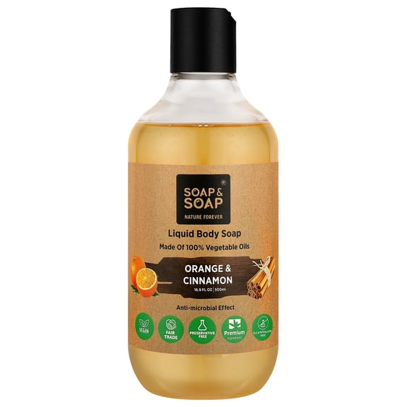 Cinnamon & Orange Liquid Body Wash 16.9 FL OZ