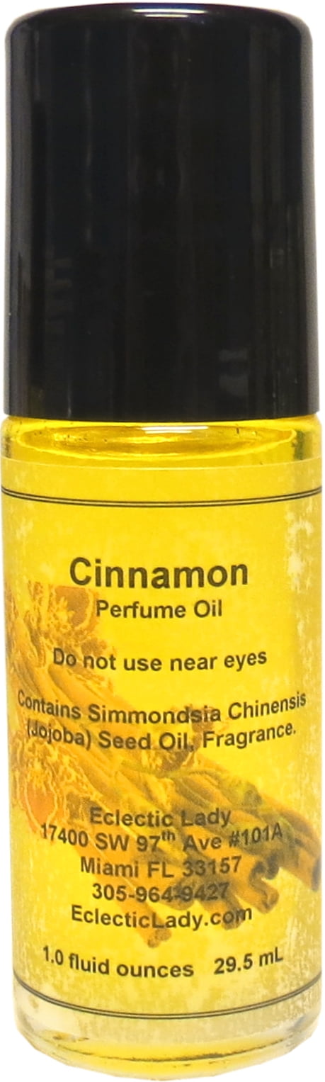 Cinnamon Perfume Oil, 1.0 Oz Portable Roll-On Fragrance