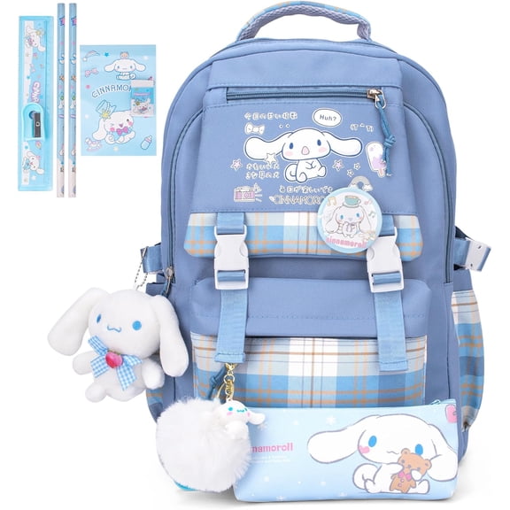 Cinnamon Roll Backpack - Cinnamon Roll Stuff Kawaii Backpack - Cute Backpacks - Cute Backpack Kawaii - Backpacks For School