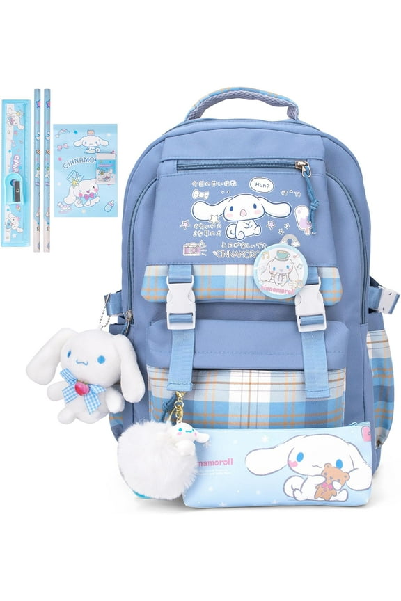 Cinnamon Roll Backpack - Cinnamon Roll Stuff Kawaii Backpack - Cute Backpacks - Cute Backpack Kawaii - Backpacks For School