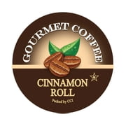 Cinnamon Roll Gourmet Coffee, Single Serve Cups for Keurig K-cup Brewers