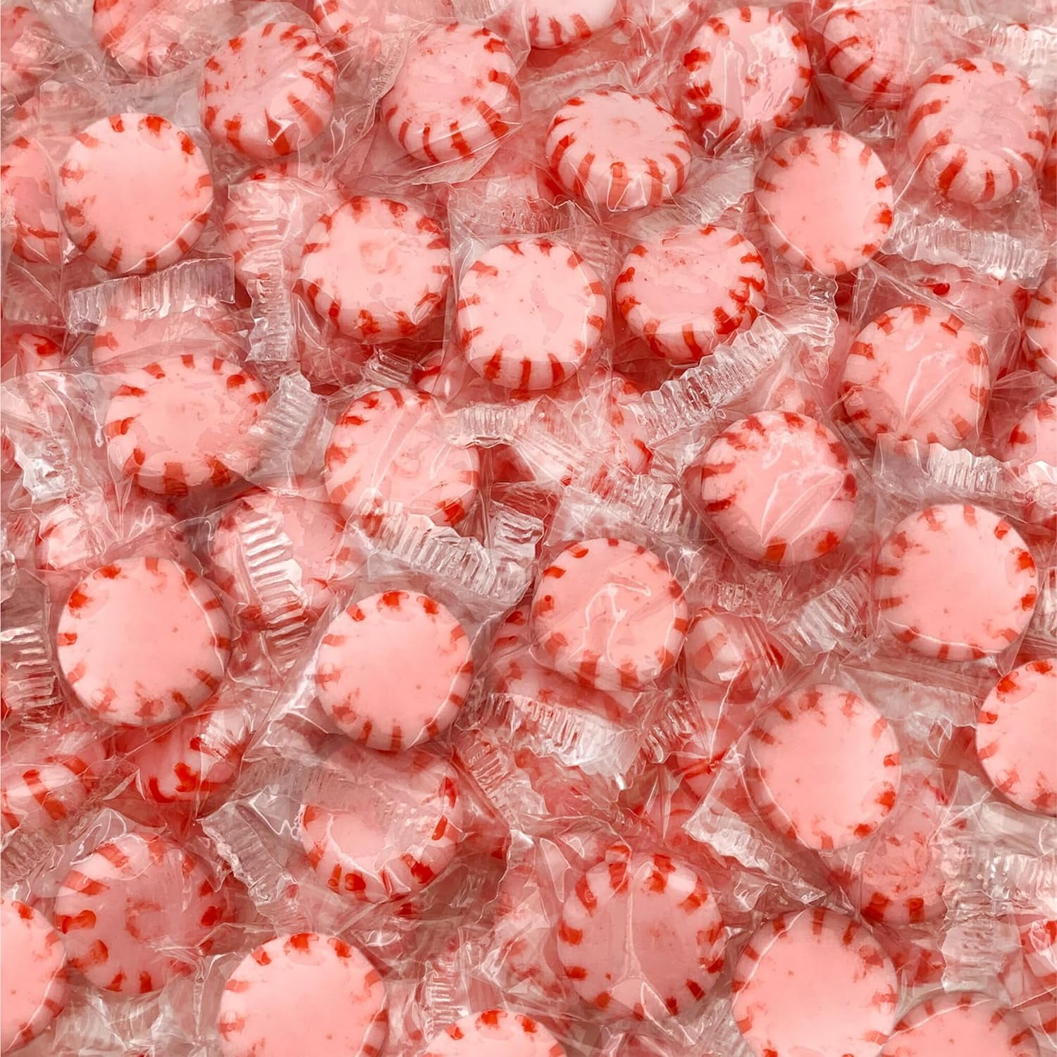 Cinnamon Starlight Mints Hard Candy 2 Pound Bag Approx. 180 Count