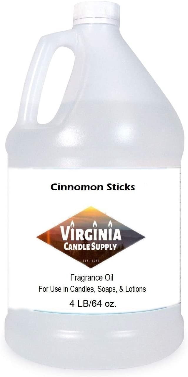 Cinnamon Sticks 64 oz Bottle for Candle Making, Soap Making, Tart Making, Room Sprays, Lotions, Car Fresheners, Slime, Bath Bombs, Warmers