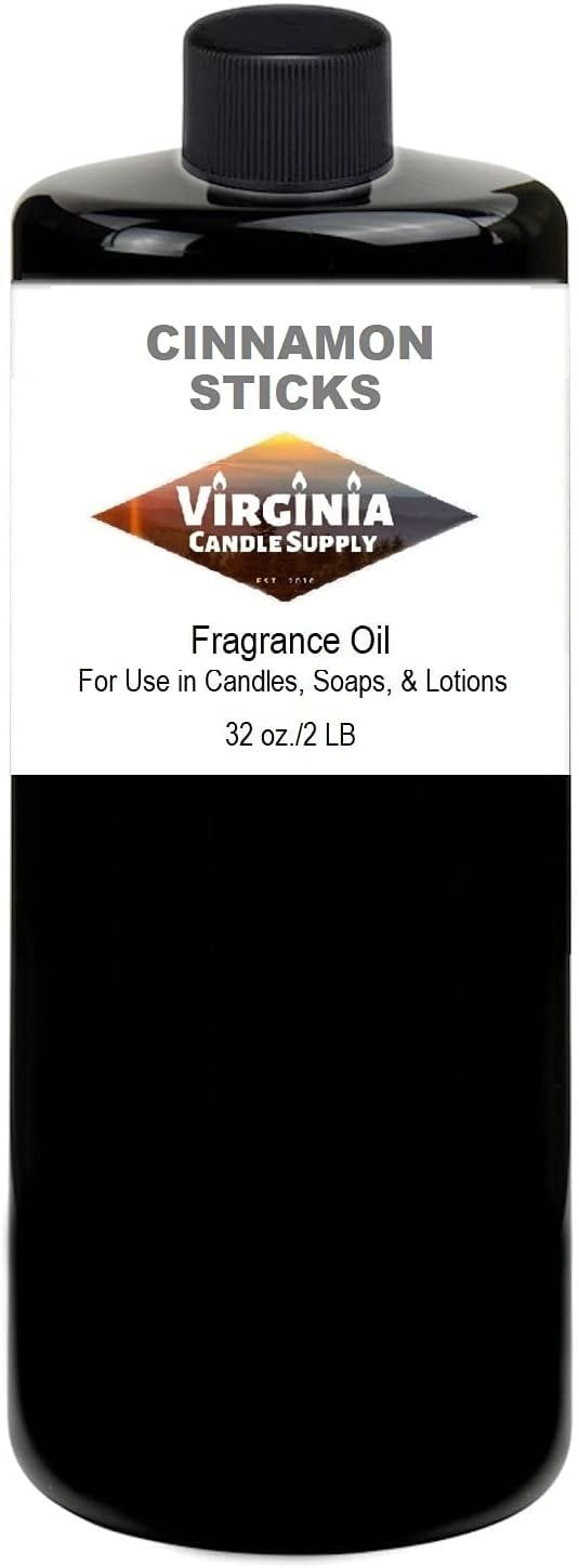 Cinnamon Sticks Fragrance Oil 32 oz Bottle for Candle Making, Soap Making, Tart Making, Room Sprays, Lotions, Car Fresheners, Slime, Bath Bombs, Warmers