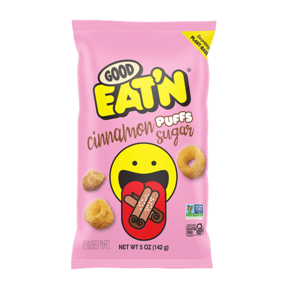Good Eat'n Cinnamon Sugar Puffs 5oz