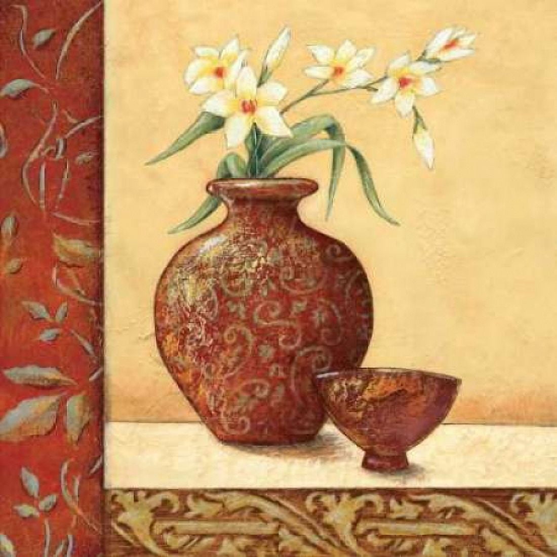 Cinnamon Summer I Canvas Art - Susan Osborne (24 x 24)
