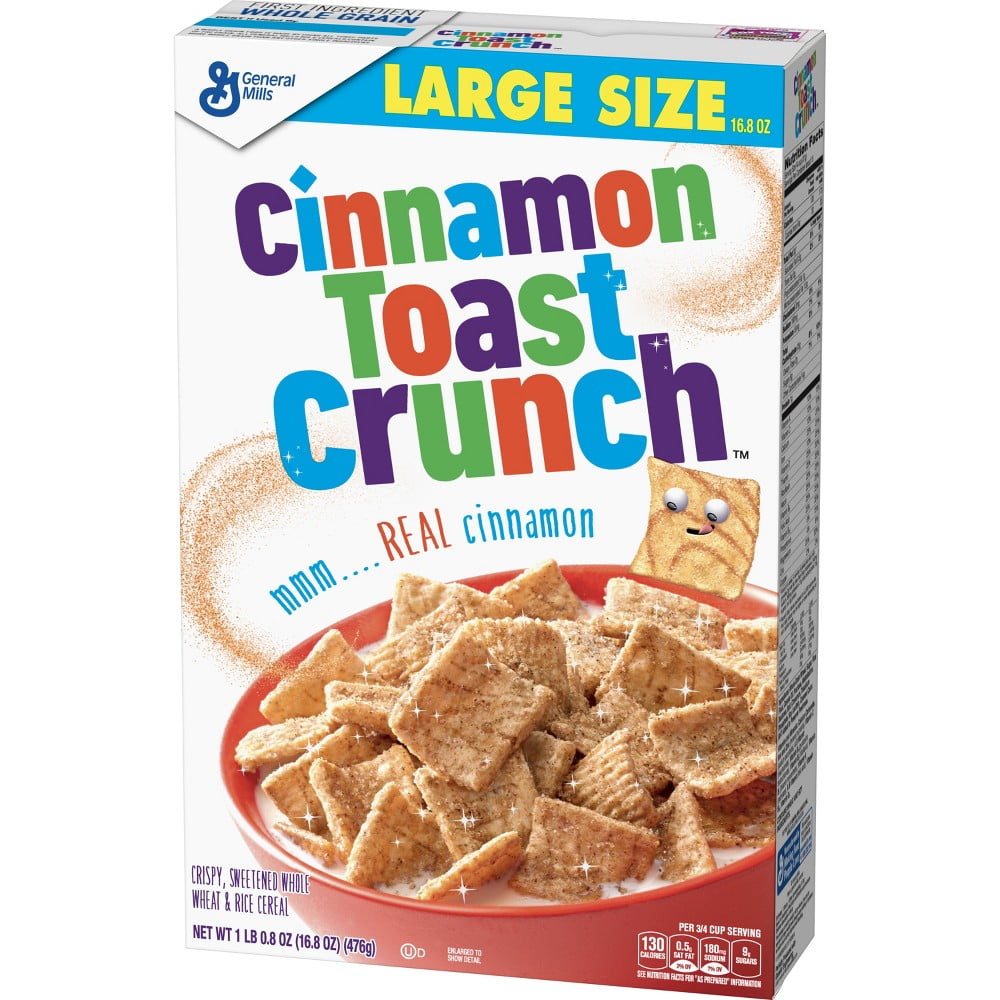 Cinnamon Toast Crunch Breakfast Cereal 16.8 oz. (Pack of 6)