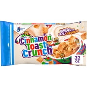 Cinnamon Toast Crunch Breakfast Cereal, Crispy Cinnamon Cereal, Value Bag, 32 oz