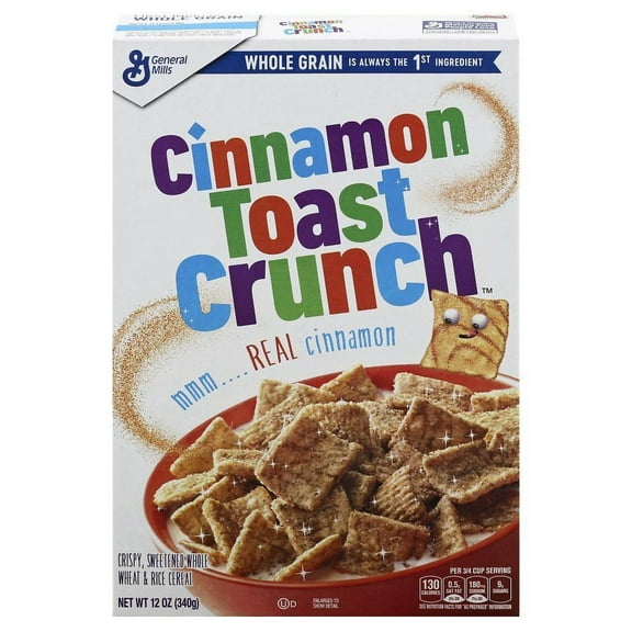 Cinnamon Toast Crunch Cereal 12.0 OZ Pack of 2