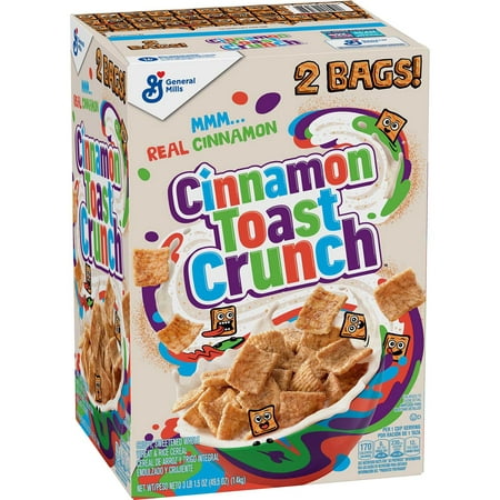 Cinnamon Toast Crunch Cereal 49.5 oz. 2 Pk