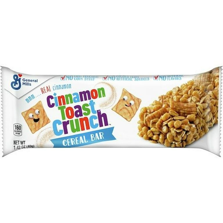Cinnamon Toast Crunch Cereal Bar, 1.42 Ounces, 96 per Box