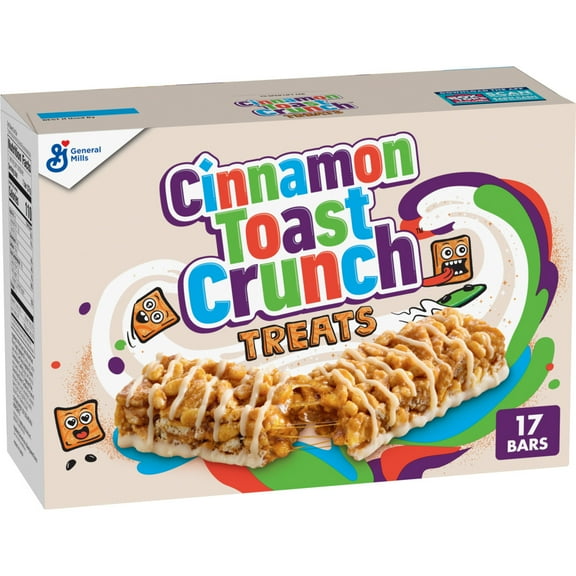 Cinnamon Toast Crunch Cereal Treat Bars, Bonus Pack, 17 Bars, 14.5 oz