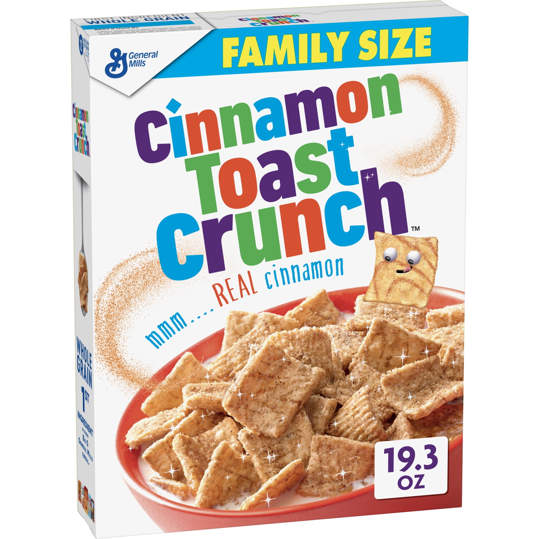 Cinnamon Toast Crunch Breakfast Cereal, 19.3 oz Box