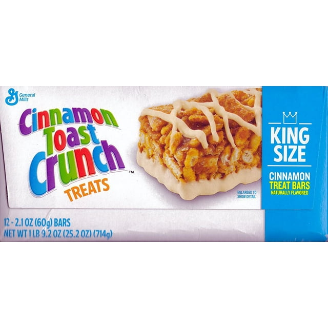 Cinnamon Toast Crunch - Kids Favorite Treat -2.1Oz. -12 King Size ...